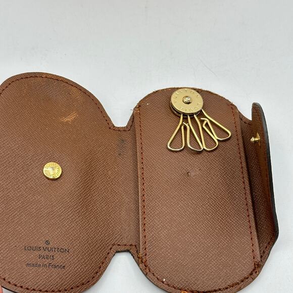 LOUIS VUITTON LV Monogram Multicles Round Key Holder GM 4 Ring - Picture 5 of 10